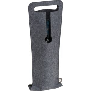 Wine bag LUCIE dark grey