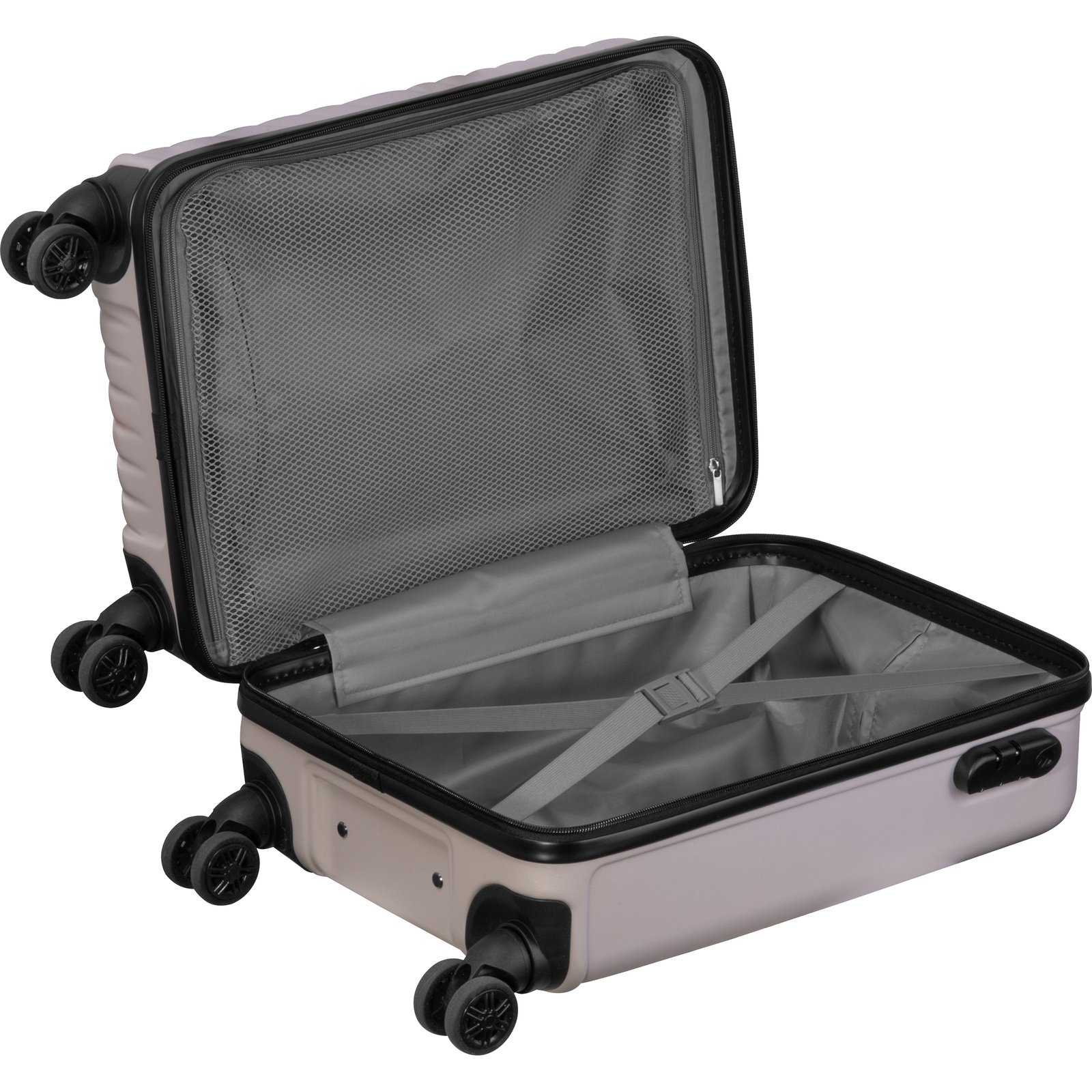 Carry-on suitcase CrisMa AARON beige - Image 3