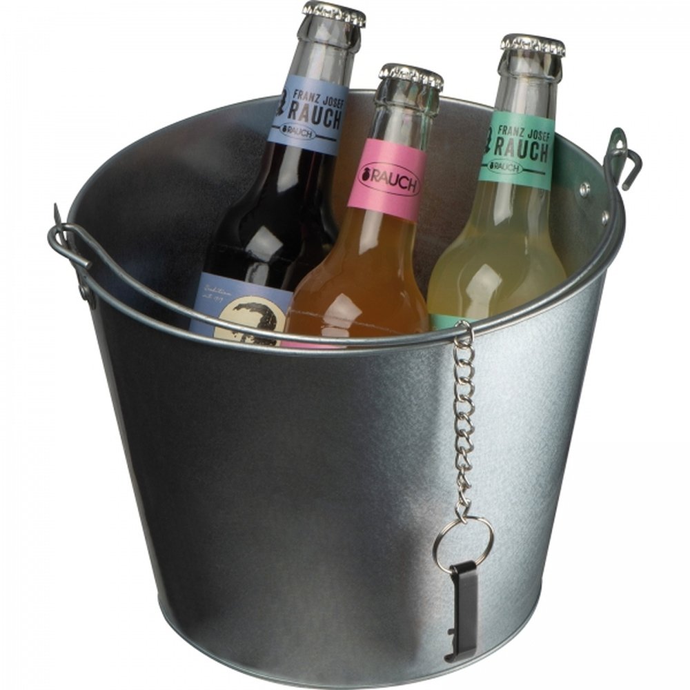 Ice bucket 6000 ml and bottle opener JULITTA grey - Image 2