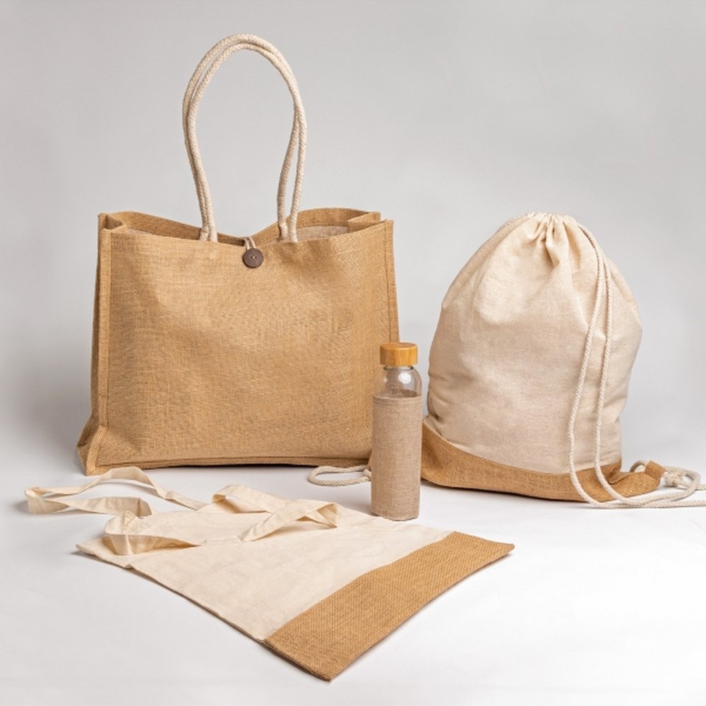 Cotton bag 140 g/m2 EWELINA white - Image 5
