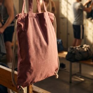 Cotton bag 140 g/m2 VOLKER red