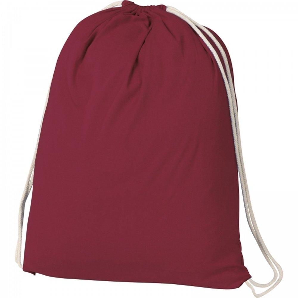Cotton bag 140 g/m2 WITALIS burgundy