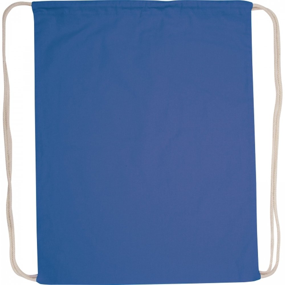 Cotton bag 140 g/m2 WITALIS blue - Image 3