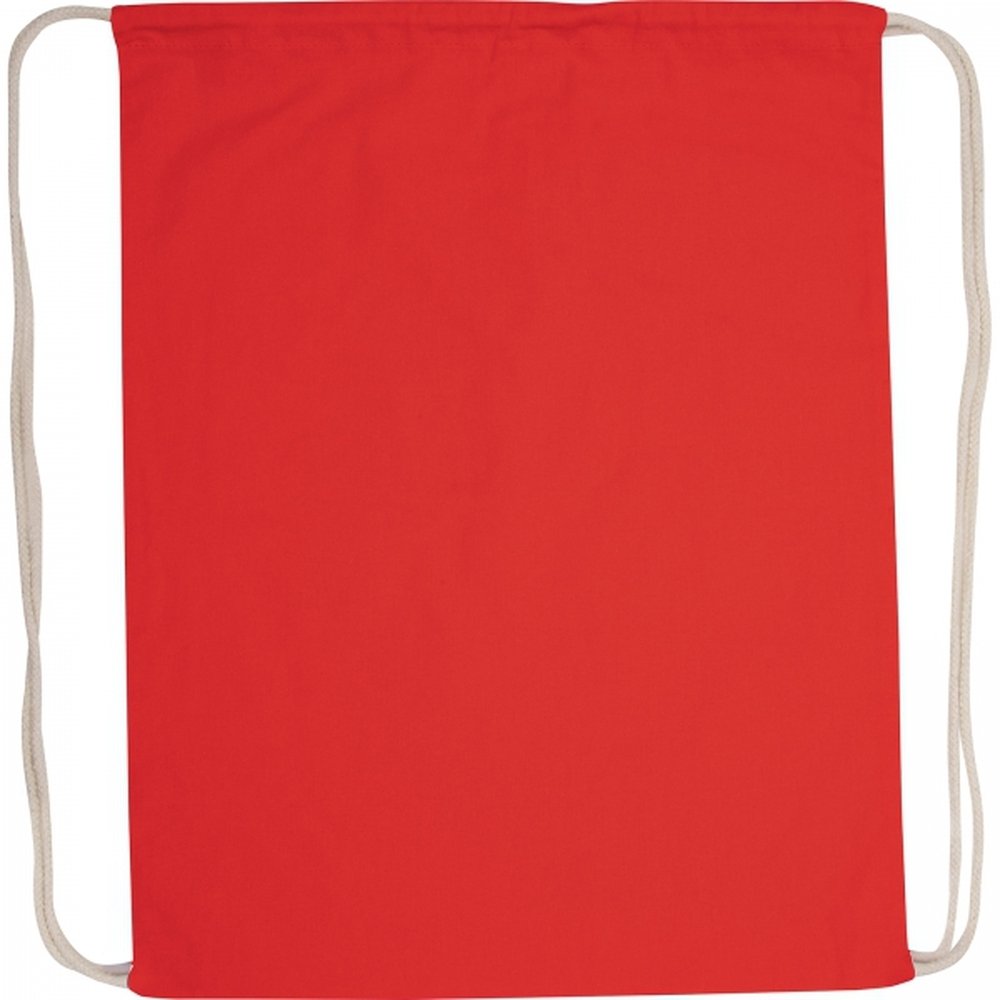 Cotton bag 140 g/m2 WITALIS red - Image 3