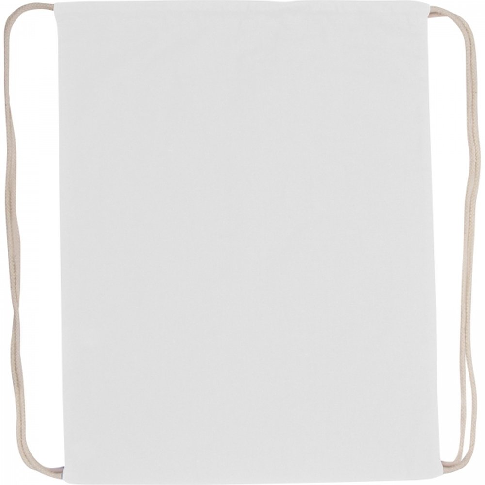 Cotton bag 140 g/m2 WITALIS white - Image 2