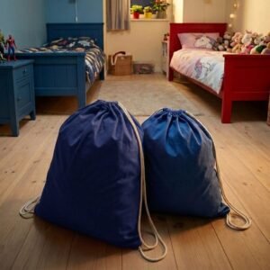 Cotton bag 140 g/m2 WITALIS navy blue