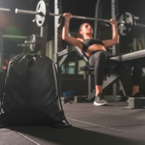 Drawstring bag NUNAVUT Schwarzwolf black