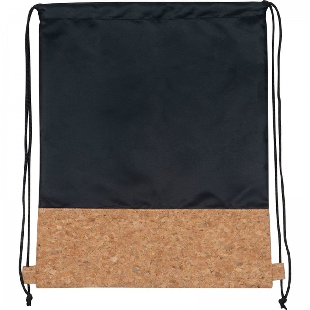 Cork bottom bag 210D DOMINIKA black - Image 2