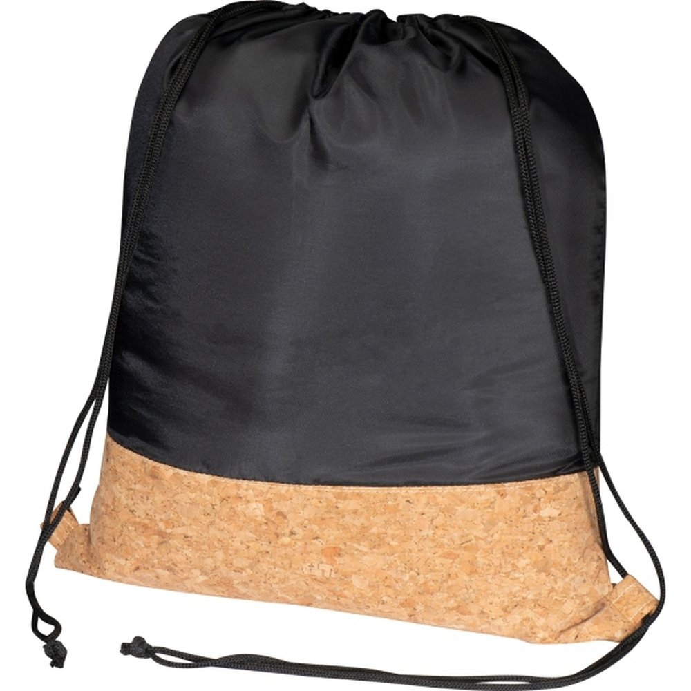Cork bottom bag 210D DOMINIKA black