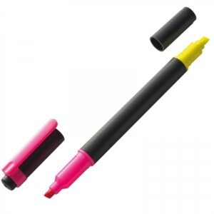 Double-sided highlighter 2 colors FIORENZA black