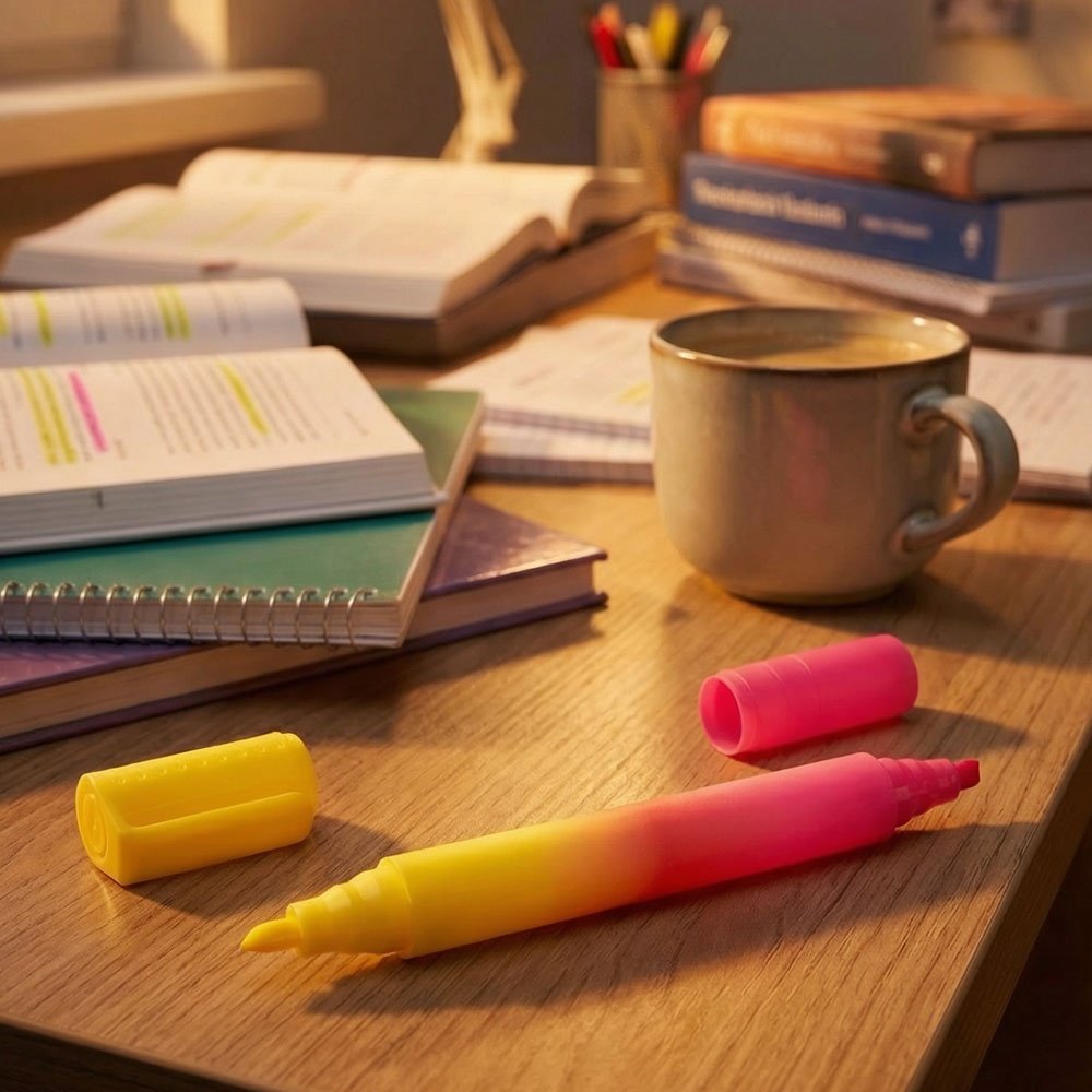 XXL highlighter ARTHUR yellow