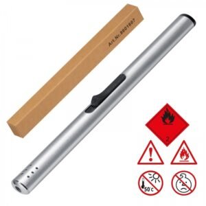 Metal lighter GRANT grey