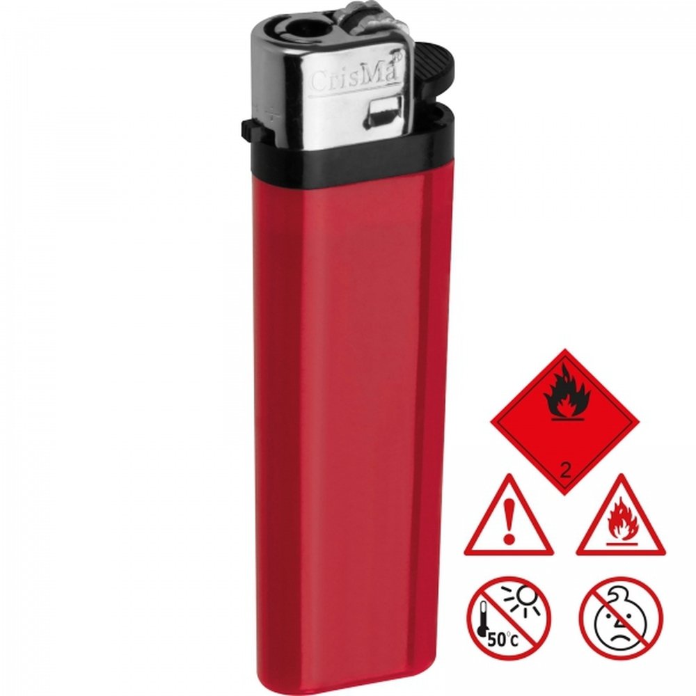 Disposable lighter KLEOPATRA red - Image 3