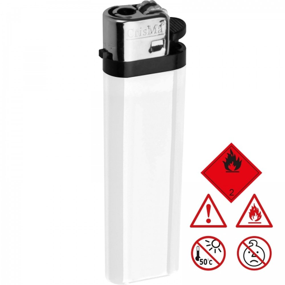 Disposable lighter KLEOPATRA white - Image 3