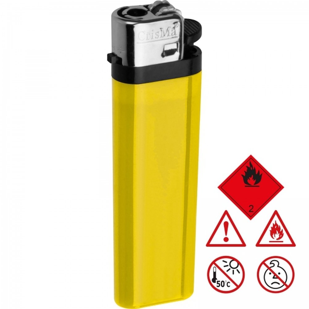 Disposable lighter KLEOPATRA yellow - Image 3