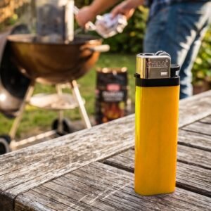 Disposable lighter KLEOPATRA yellow