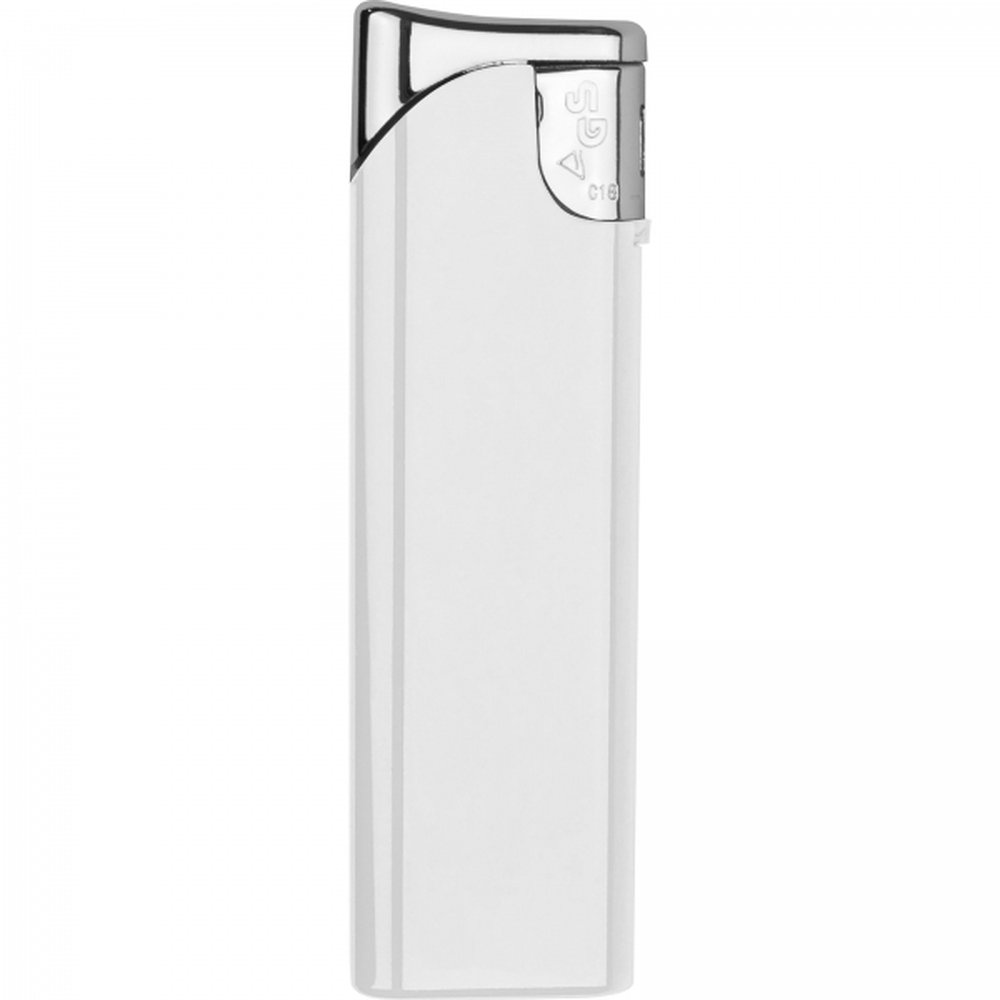 Plastic lighter GEOFFREY white