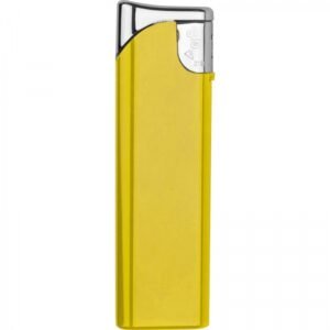 Plastic lighter GEOFFREY yellow