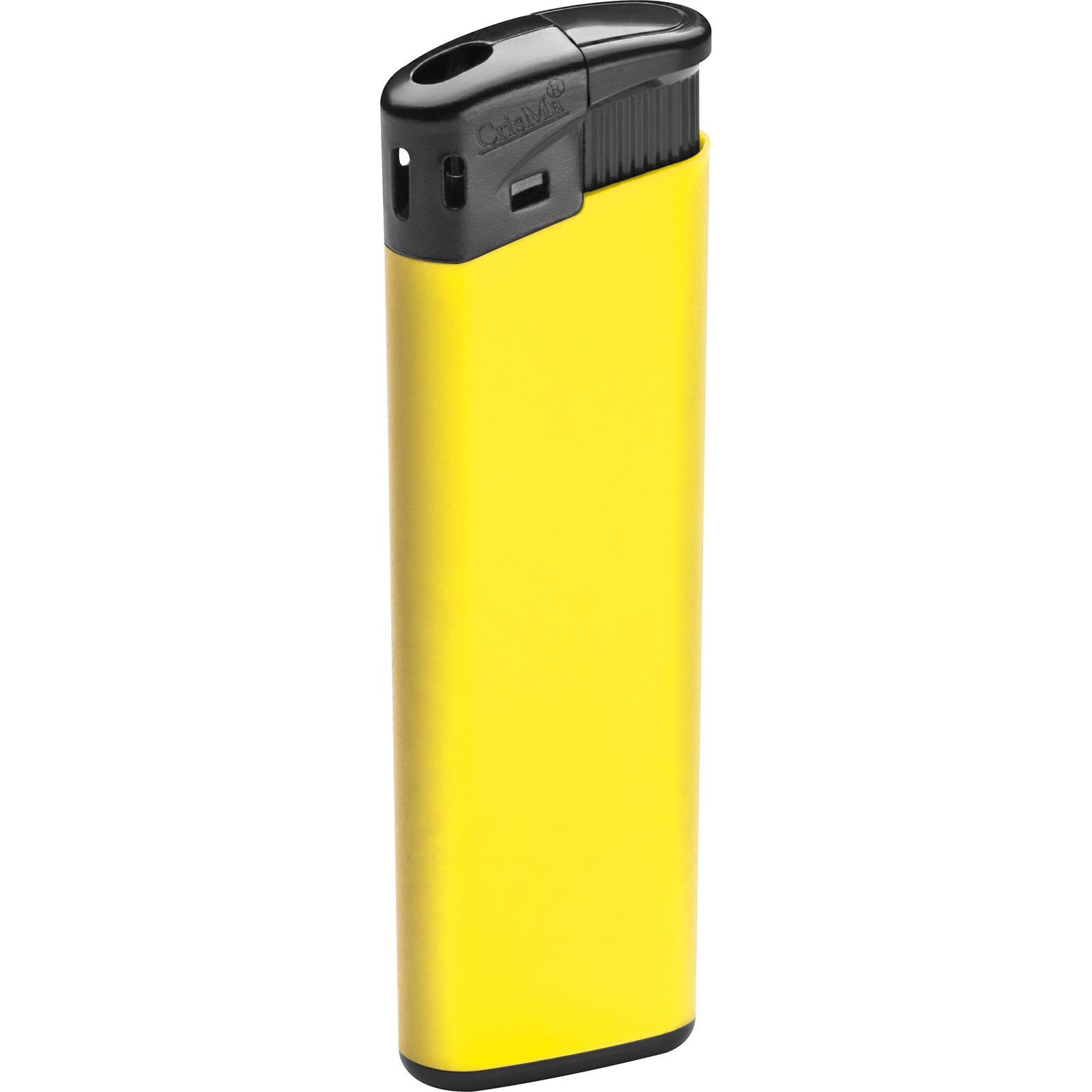 Plastic lighter FRANK yellow - Image 2
