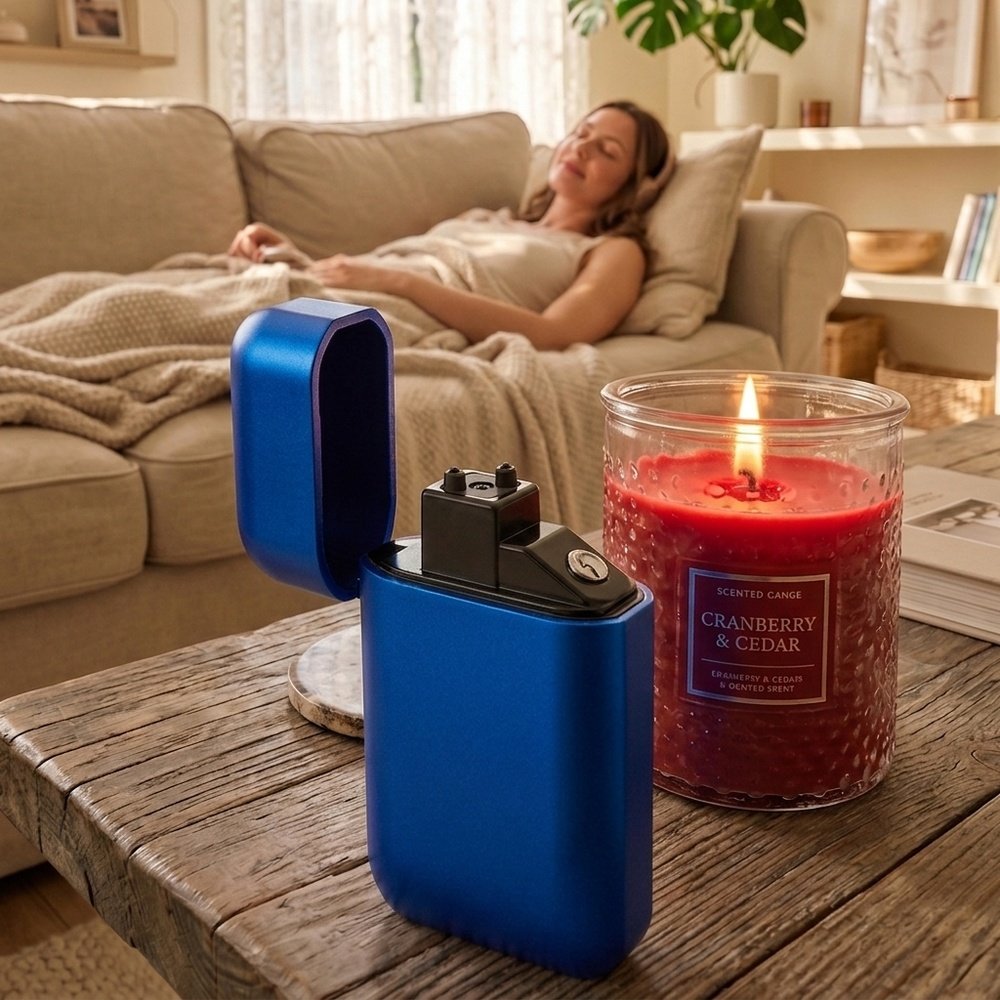 USB lighter SIMONA blue