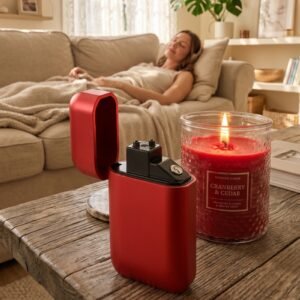 USB lighter SIMONA red