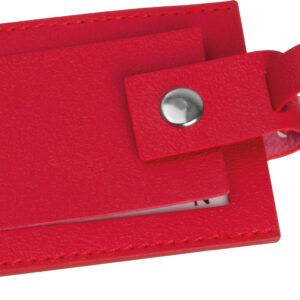 Luggage tag AMALIA red