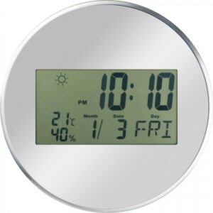 Wall clock TEOBALD grey