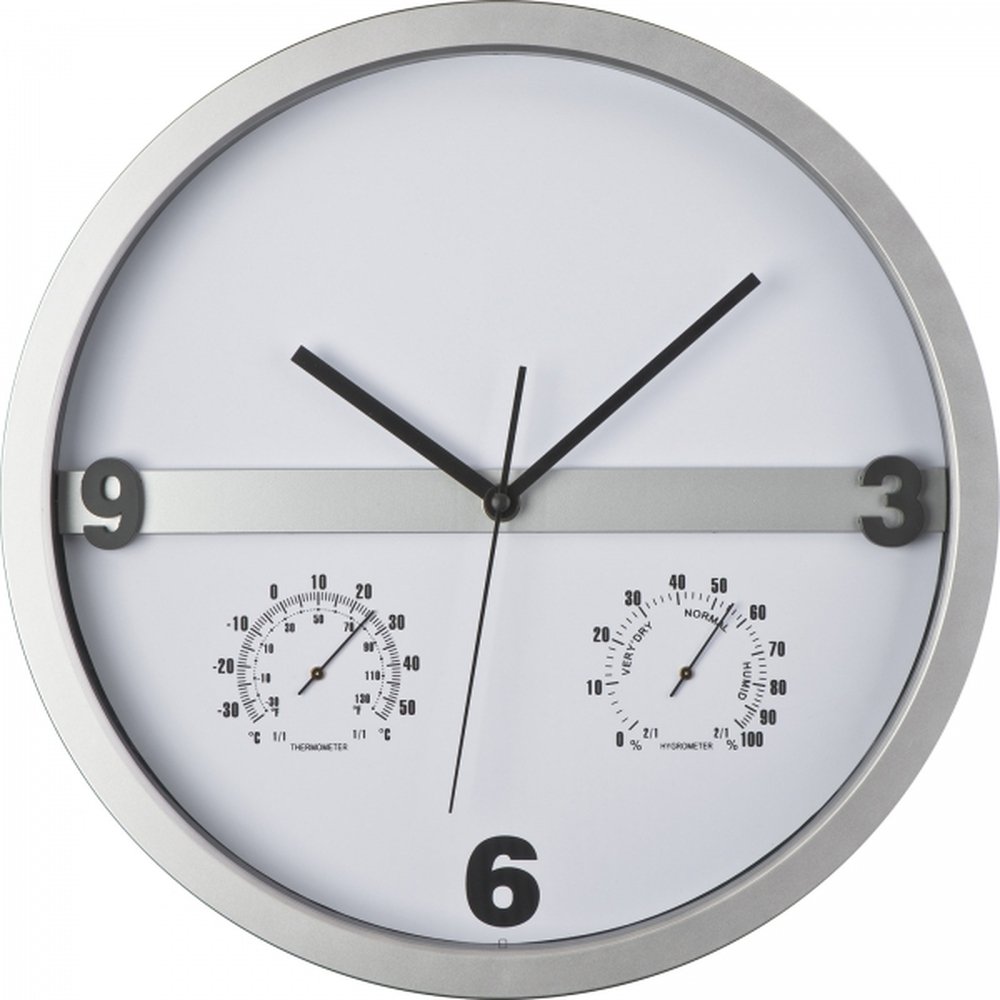 Wall clock CrisMa ERICH grey