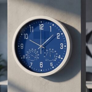 Wall clock CrisMa MALCOLM blue
