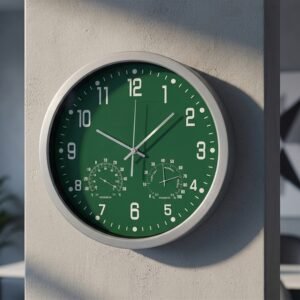 Wall clock CrisMa MALCOLM green