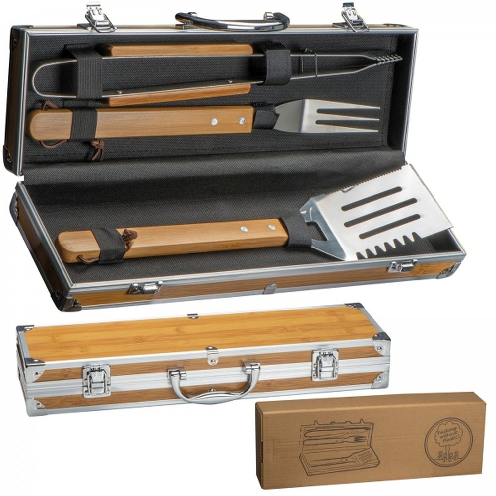 Barbecue set YVONNE beige