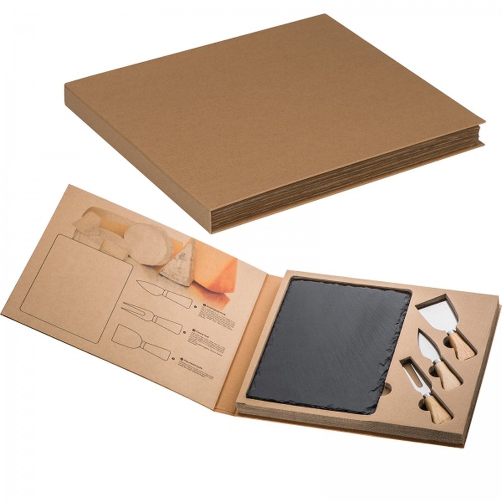 Cheese set VIOLA dark grey - Image 2