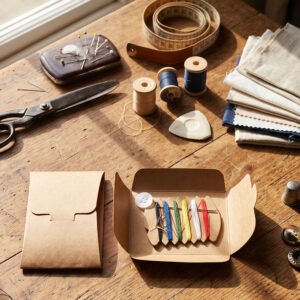 Sewing kit ROSS beige
