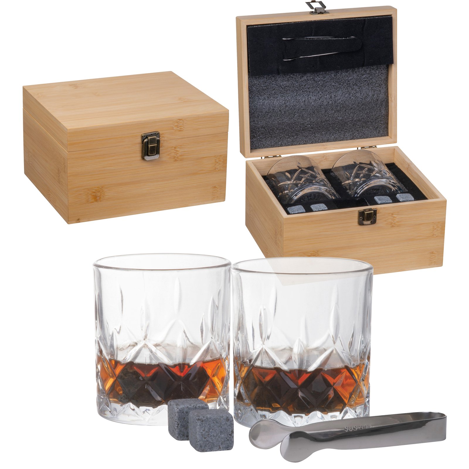 Whiskey set NOEMI beige