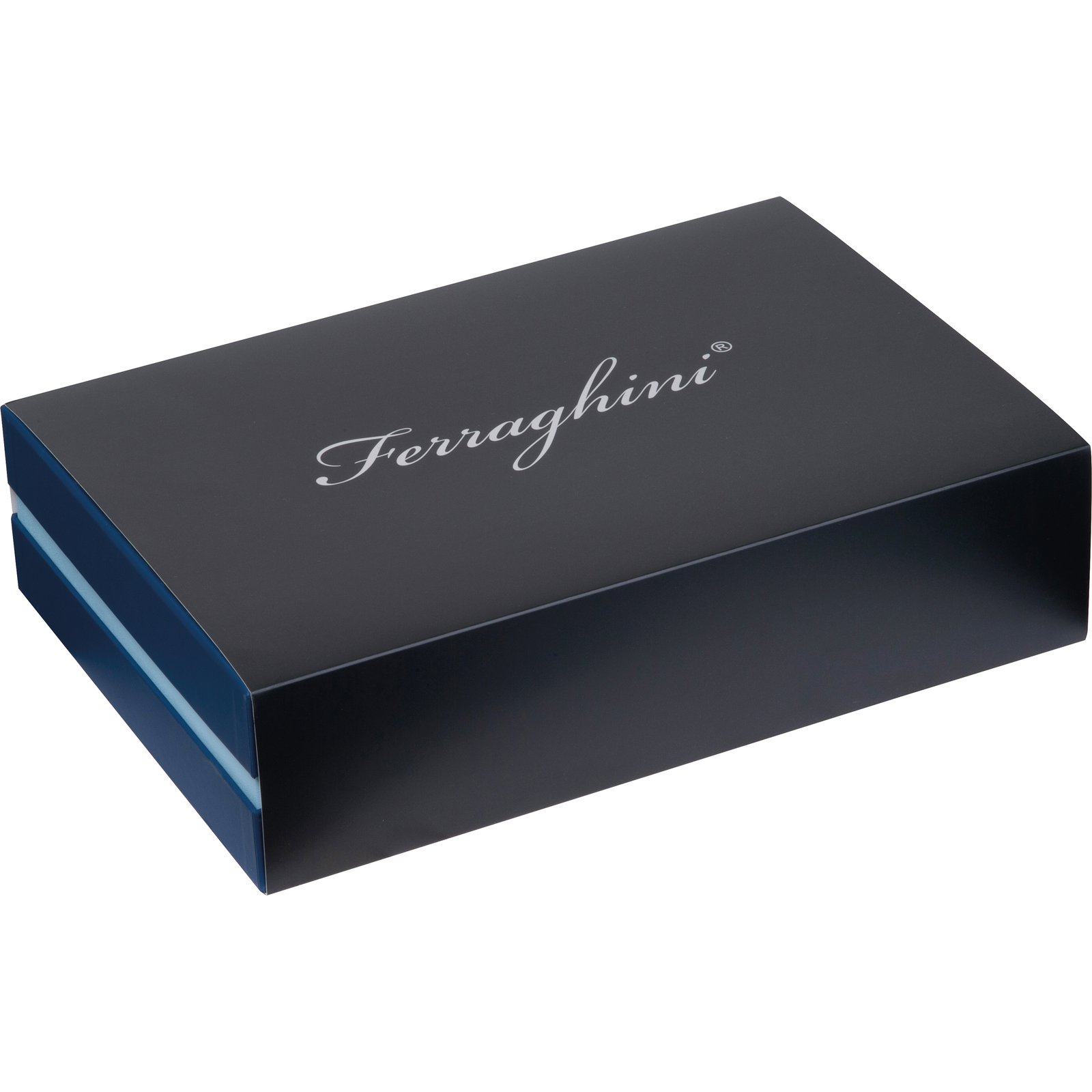 Gift set notebook, thermal mug and pen Ferraghini KAMILA blue - Image 4