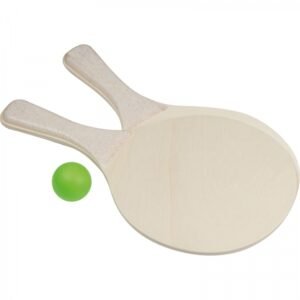 Set of beach paddles TIZIANA beige