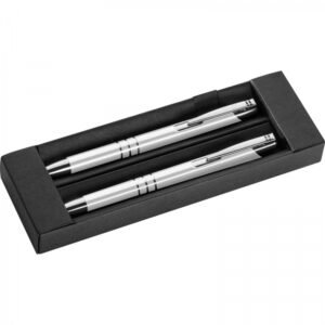 Writing set with pen and mechanical pencil KELLY white