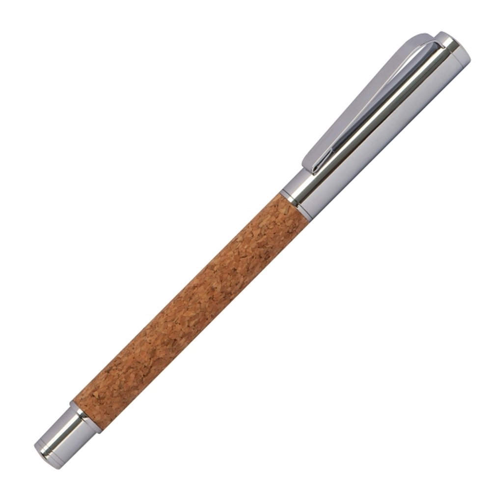 Writing set ballpen and rollerball pen TEOFIL brown - Image 5