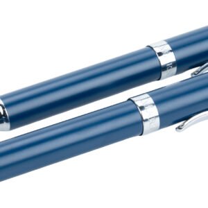 Writing set rollerball pen and ballpoint pen Mark Twain GERARD navy blue