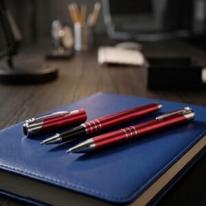 Writing set ballpen and rollerball pen NORMA red