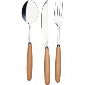 Cutlery set NIKODEM beige