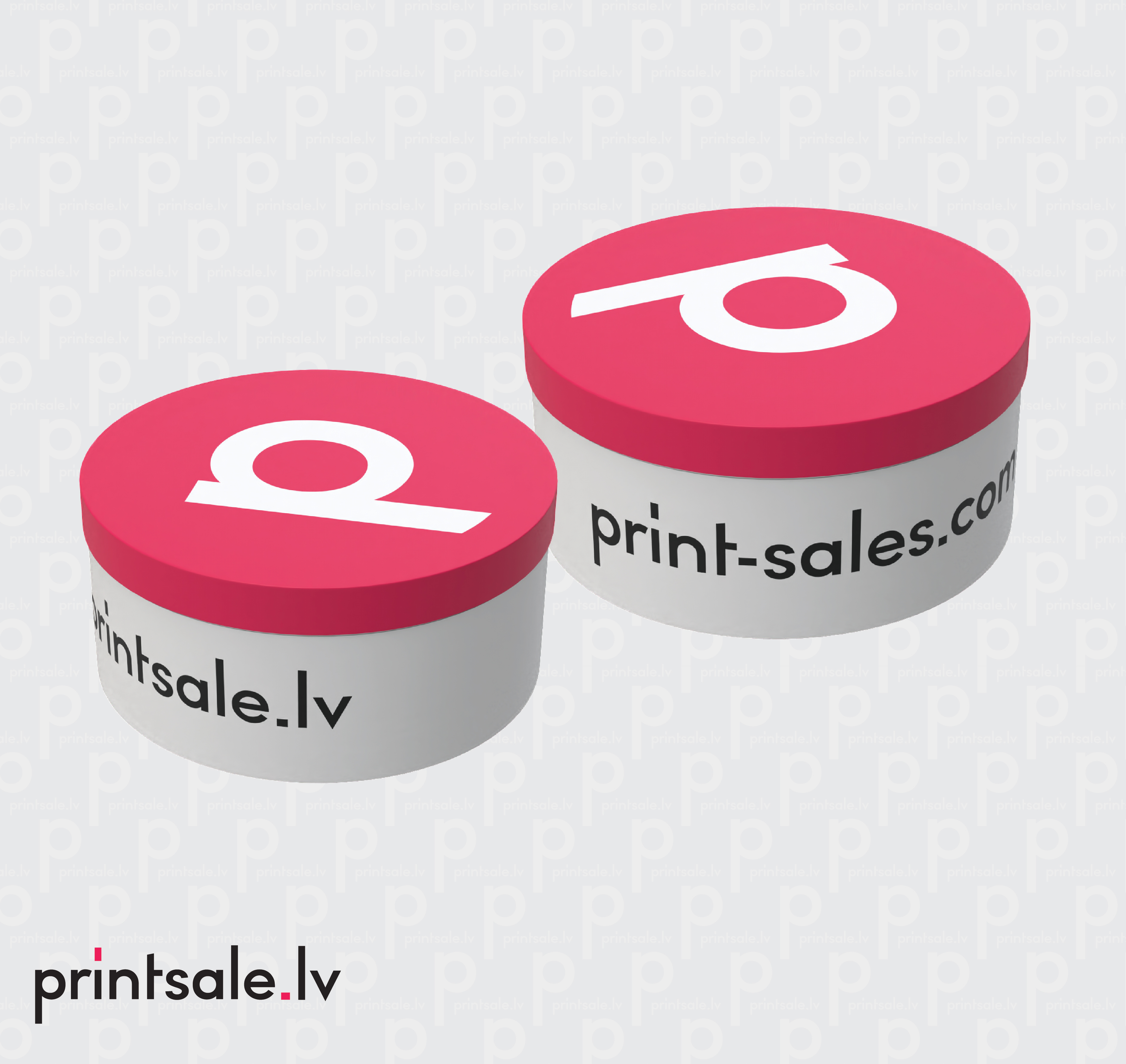 Round cookie gift box