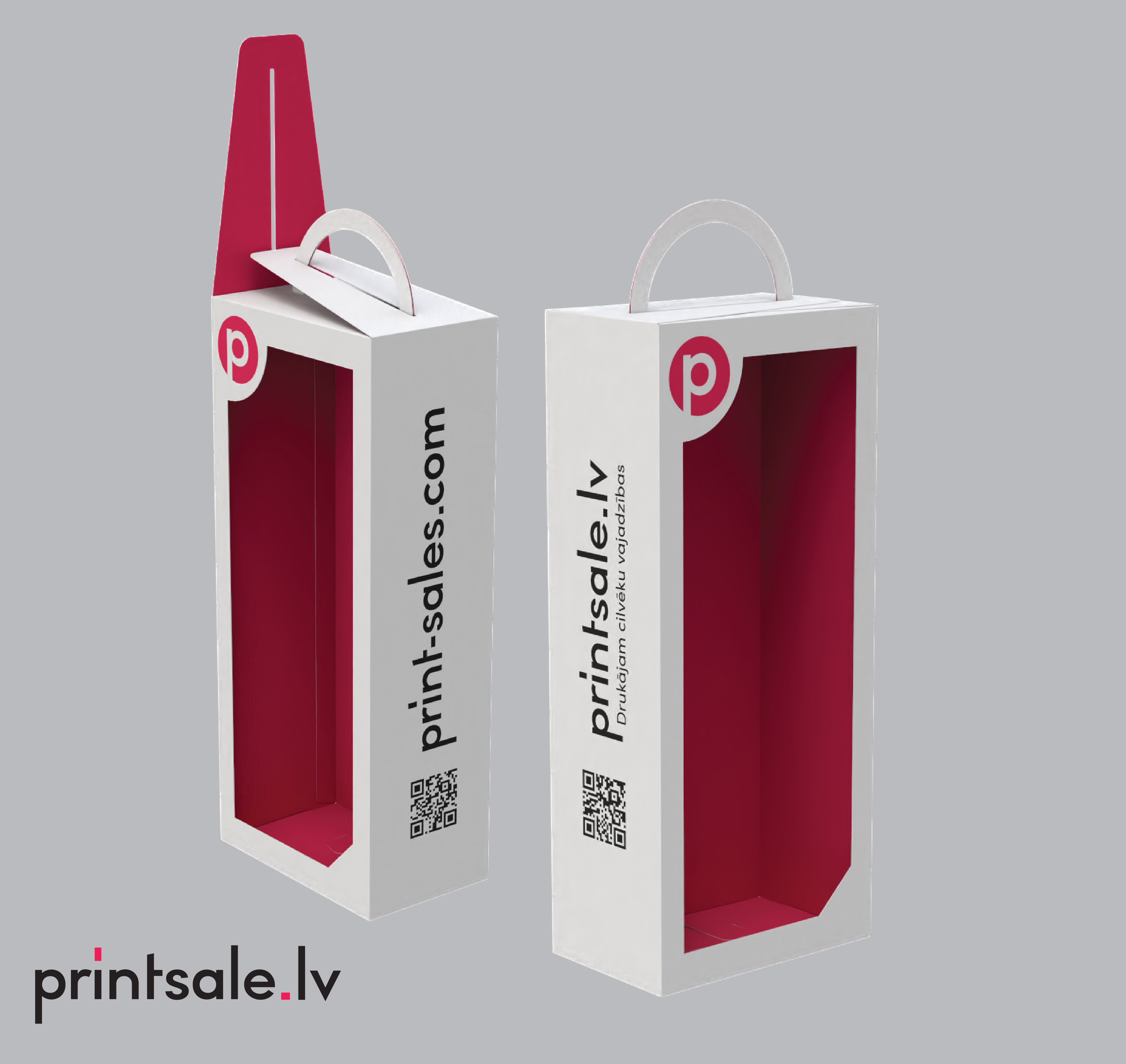 Barbie box with handle