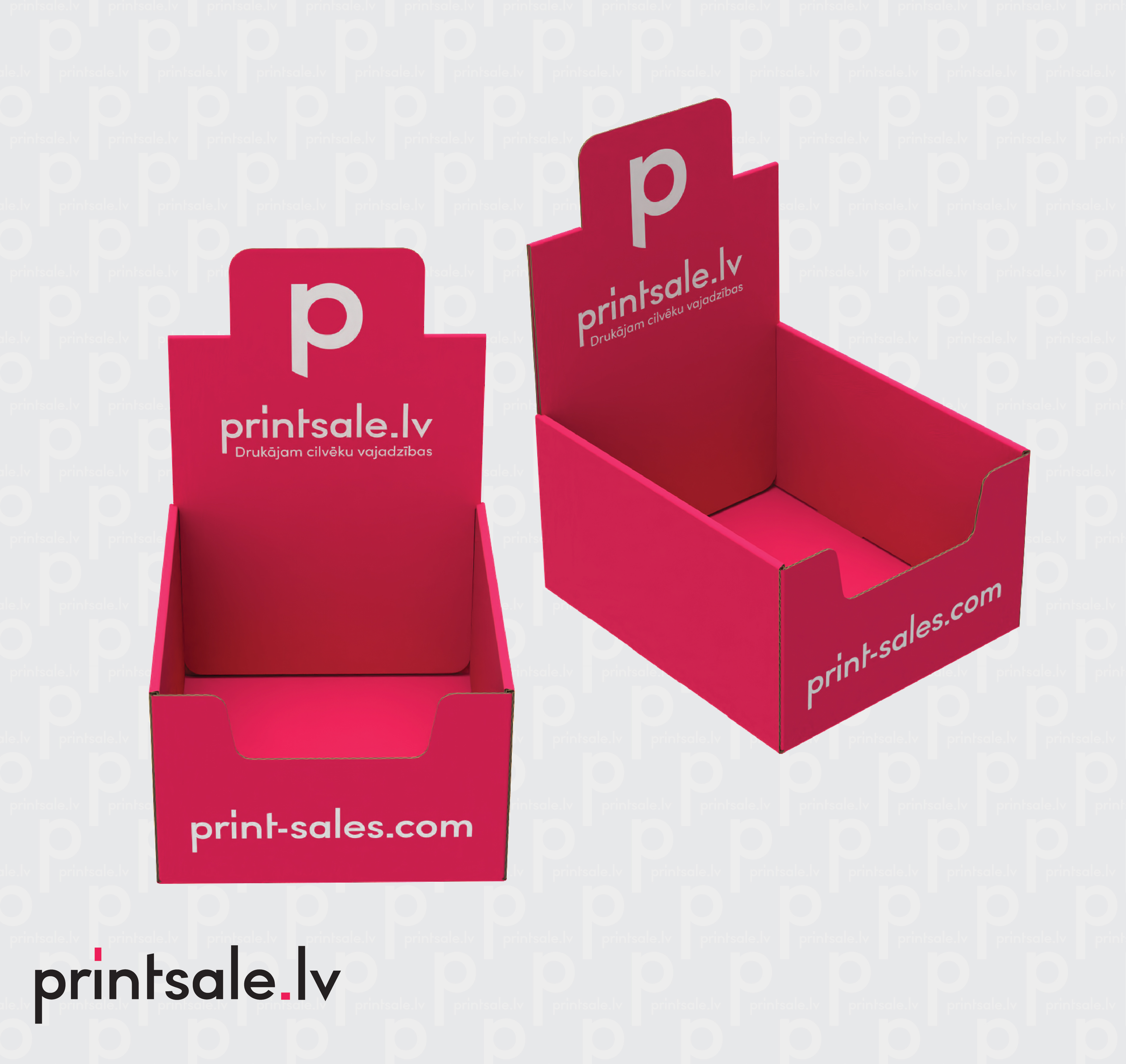 Counter display box basic display box display stand