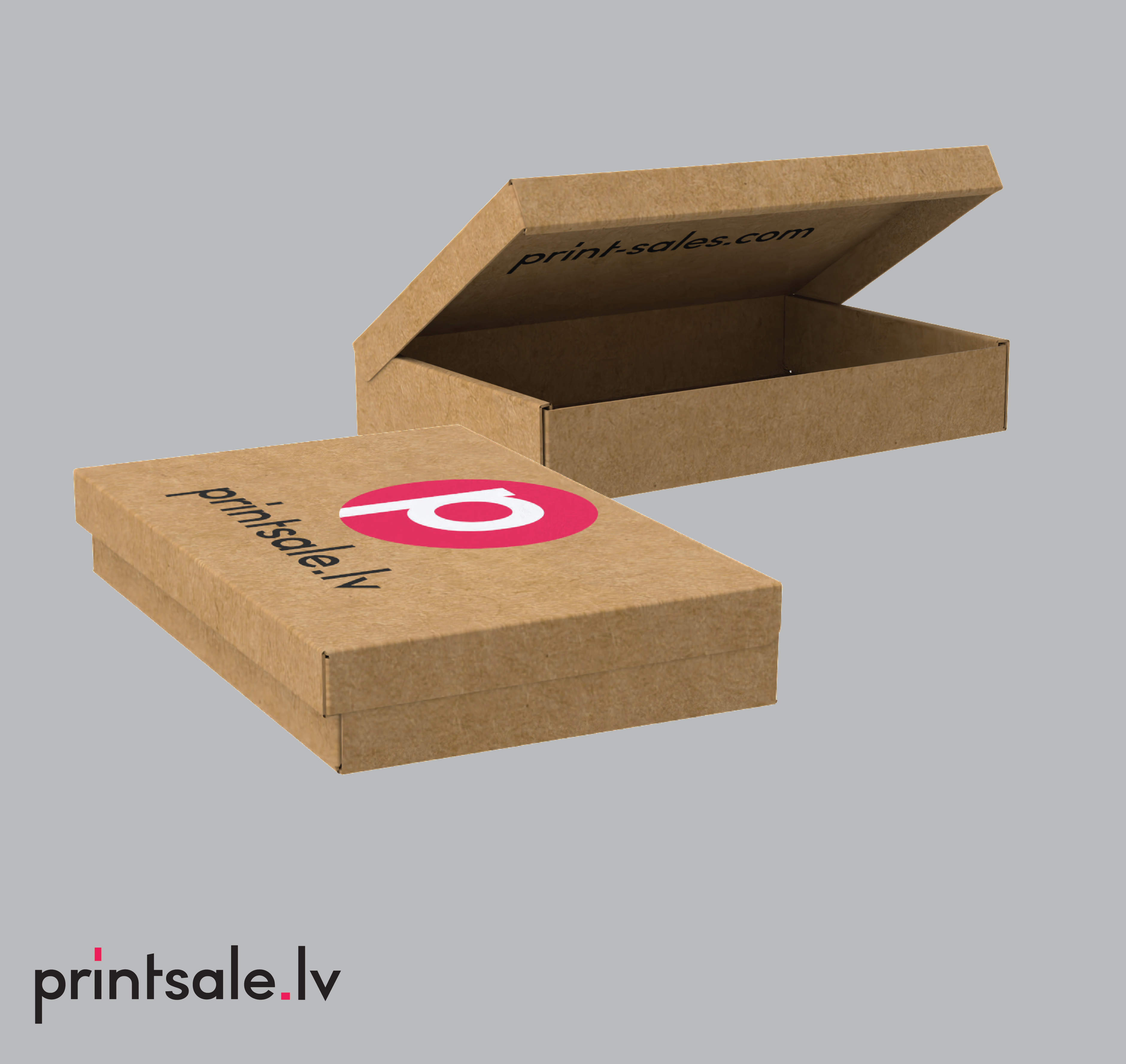 Flip top mailer box with bottom lock inserts