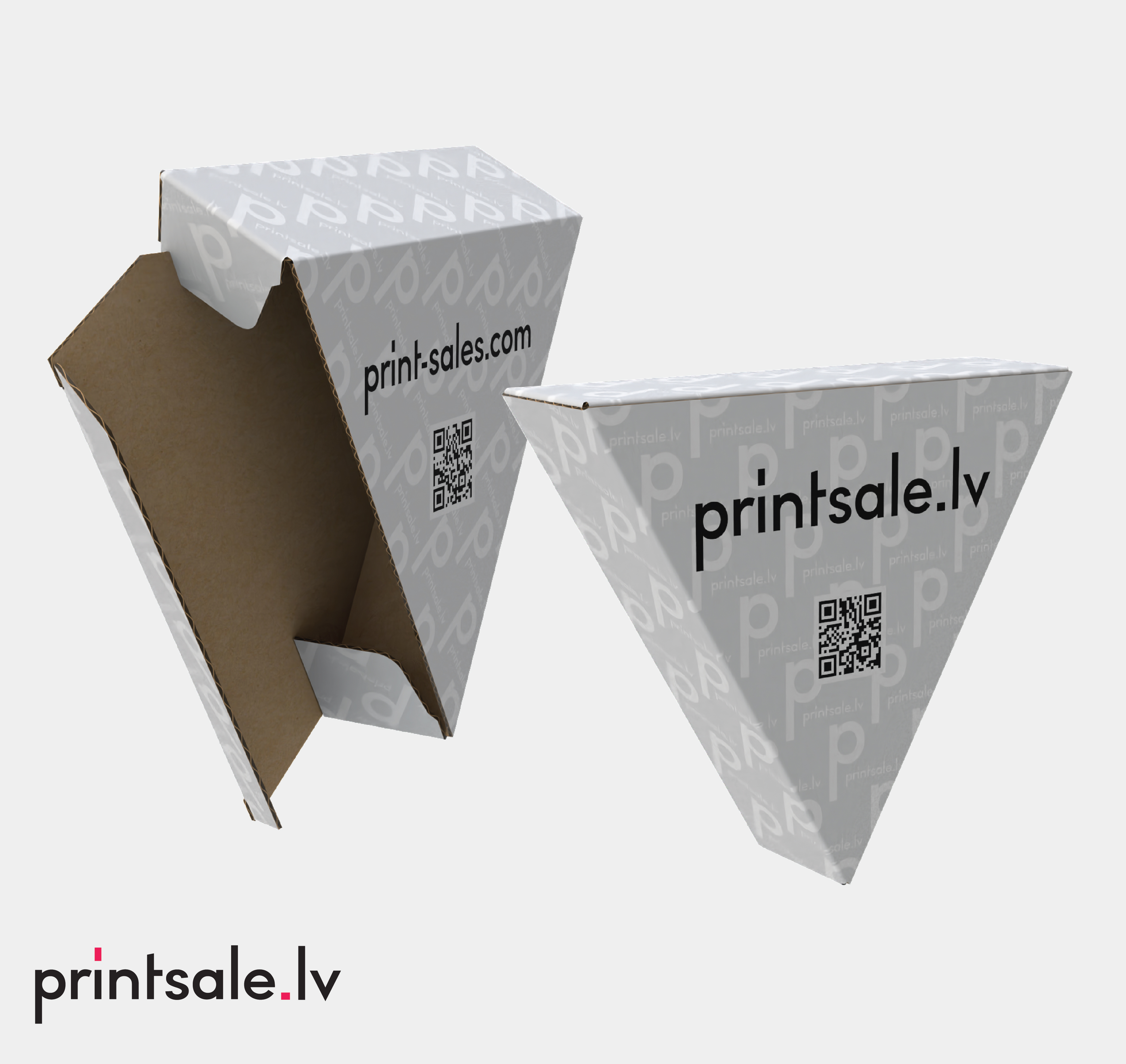 Regular triangle mortise lock boxes polygonal paper