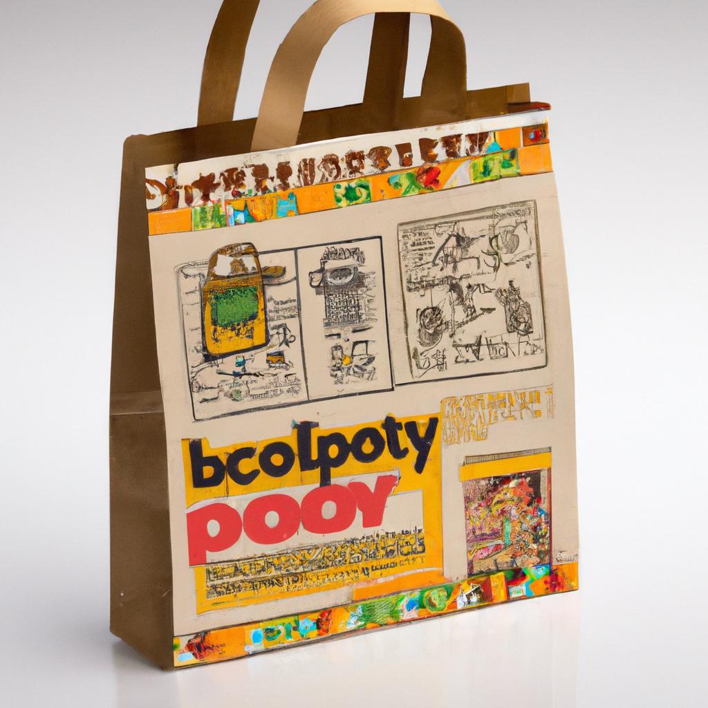 Radoša papīra maisiņu apdruka: Ekoloģijas un mākslas saskarsme