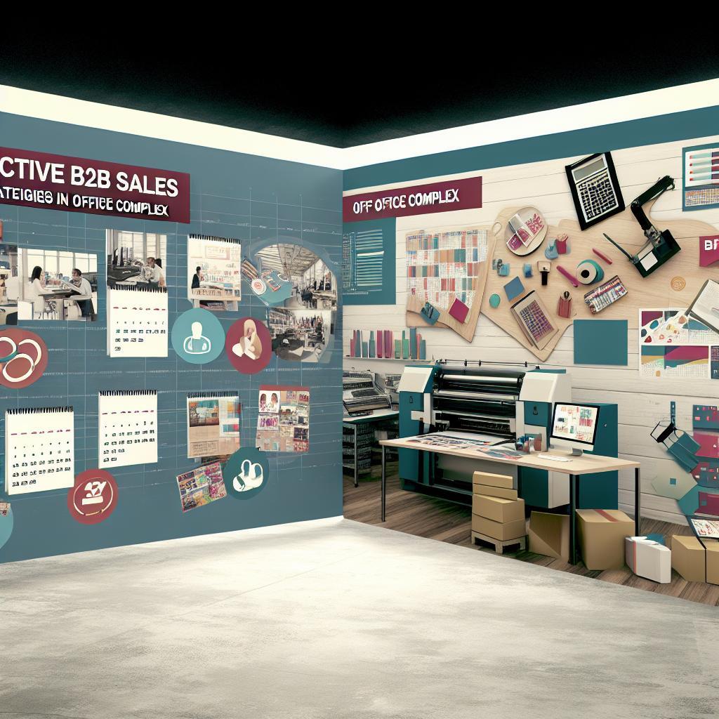 Efektīva B2B pārdošana: Stratēģijas biroju kompleksos