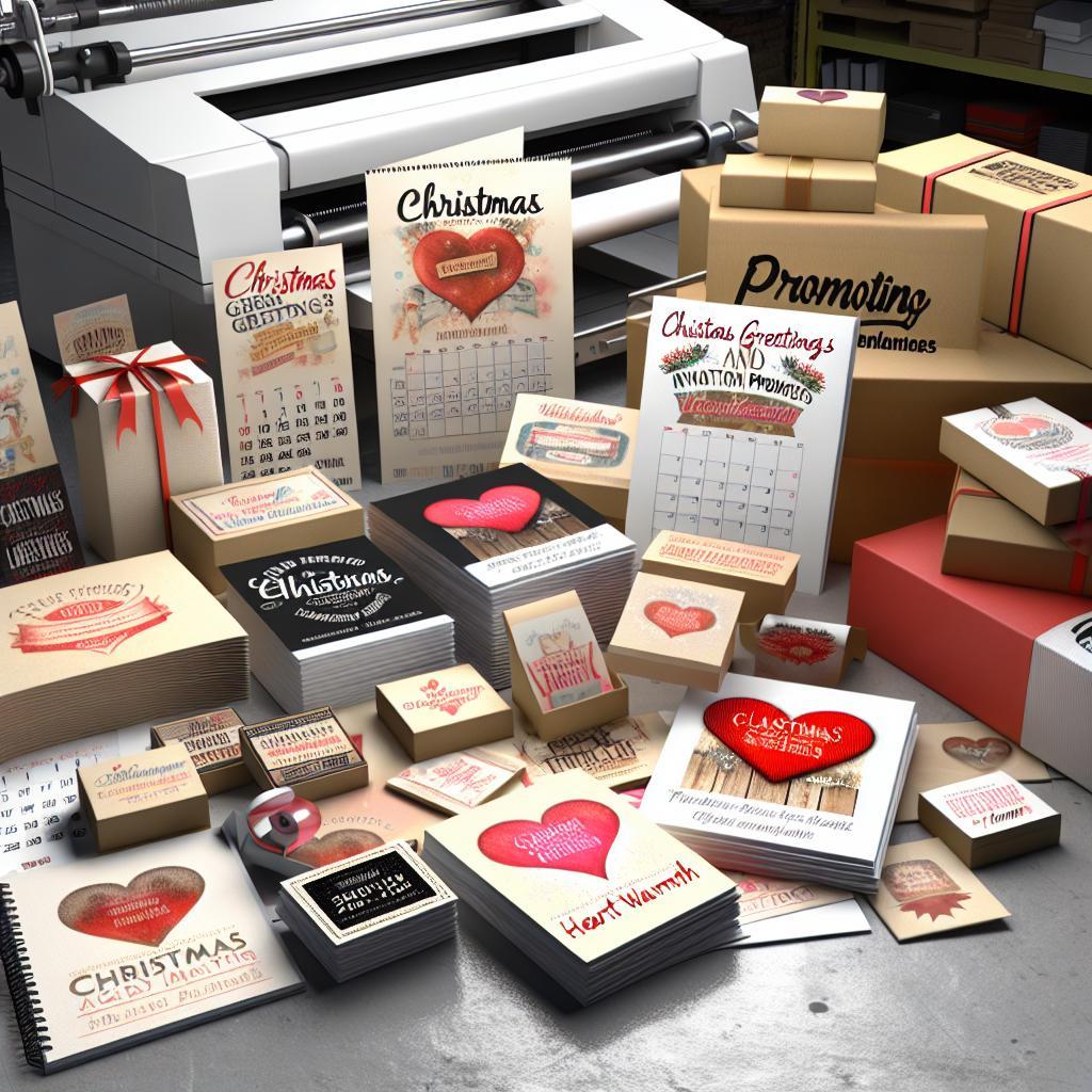 Ziemassvētku apsveikumu un ielūgumu akcijas: Sirds siltums