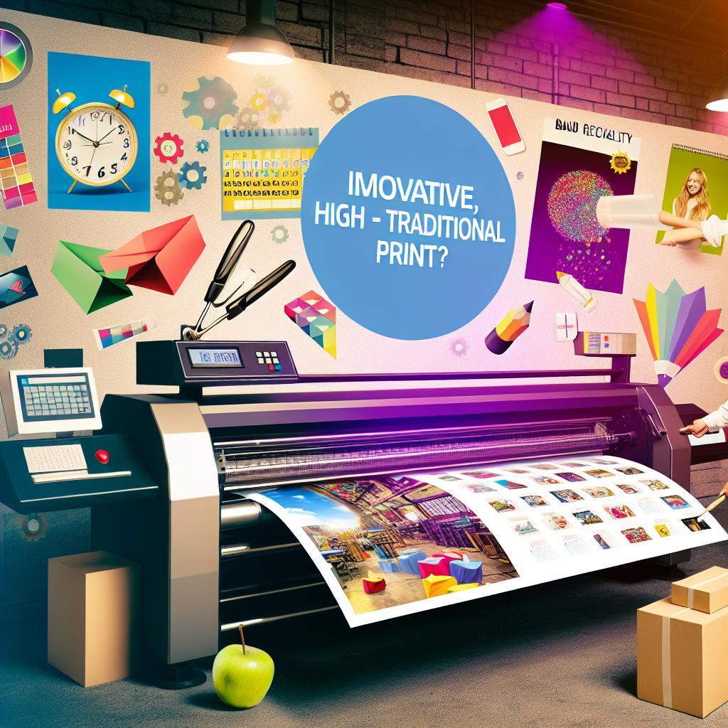Inovācijas tradicionālajā drukā: Jauno tehnoloģiju ietekme